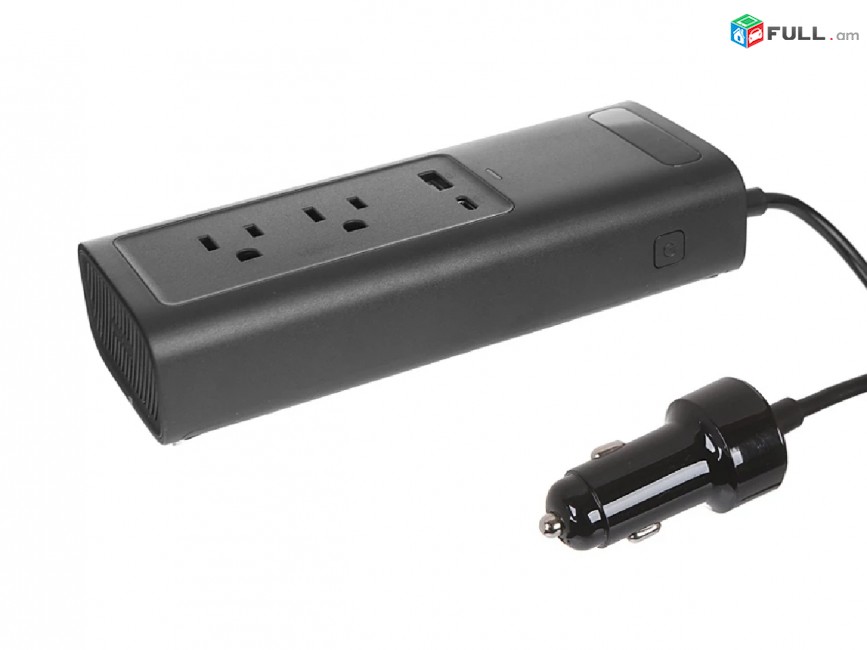 Baseus Car Power Inverter 150W DC 12V to 110V Автомобильный инвертор Ավտոմեքենայի ինվերտոր