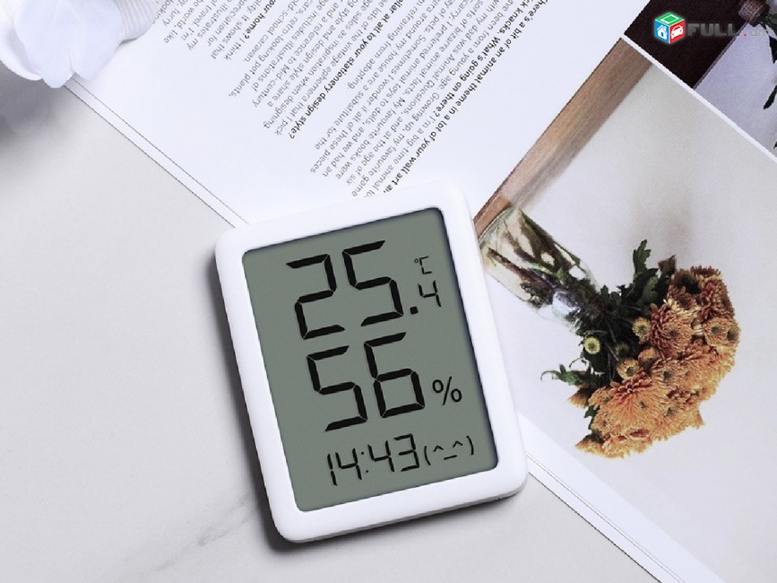 Xiaomi Miaomiaoce E-Ink Hygrothermograph (MHO-C601) Цифровой гигрометр Թվային խոնավաչափ ջերմաչափ