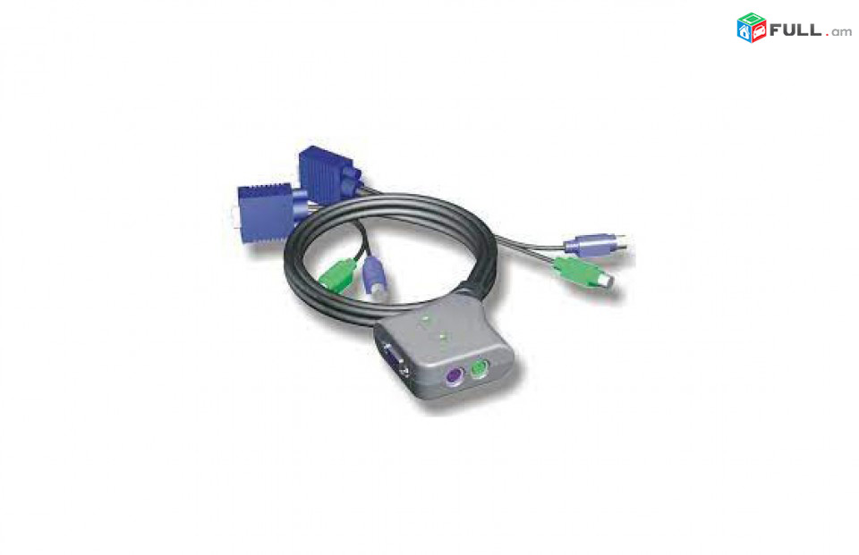 KVM Switch InLand Supermini 2-port