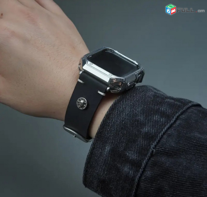 Apple Watch 42 մմ-ի համար պատյան իրա ժապավենով