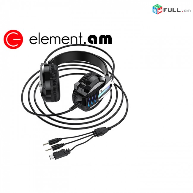 Համակարգչի Ականջակալ|BOROFONE BO100 / gaming headphone naushnik xaxayin akanjakal hamakargchi akanjakal 
