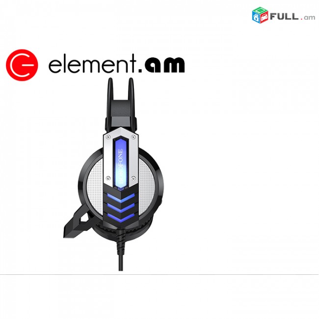 Համակարգչի Ականջակալ|BOROFONE BO100 / gaming headphone naushnik xaxayin akanjakal hamakargchi akanjakal 