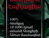 ԱՍԵՂԱՅԻՆ ԷՊԻԼԱՑԻԱ  100 % 