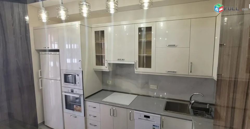 LA01666 Վարձով 3 սենյականոց բնակարան Սասնա Ծռեր , նորակառույց 