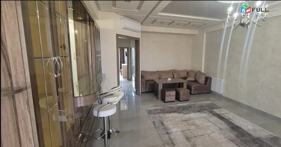 LA01666 Վարձով 3 սենյականոց բնակարան Սասնա Ծռեր , նորակառույց 