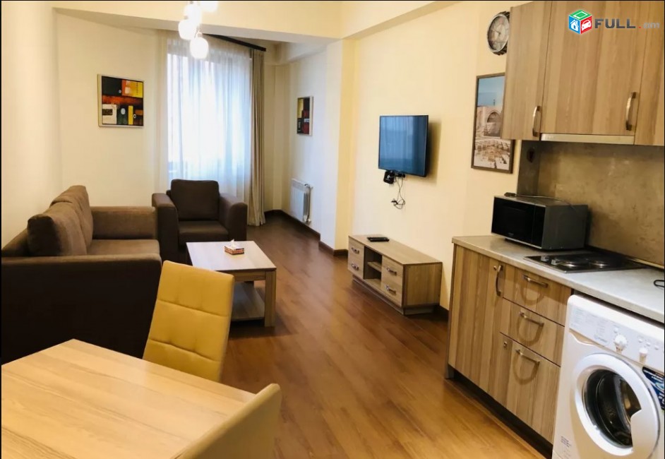 LA02766  Վարձով 2 սենյականոց բնակարան Բյուզանդի փողոց , նորակառույց