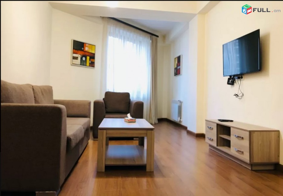 LA02766  Վարձով 2 սենյականոց բնակարան Բյուզանդի փողոց , նորակառույց