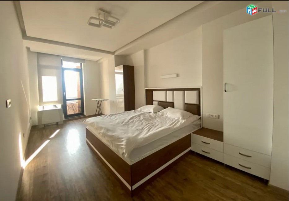 LA02996 Վարձով 2 սենյականոց բնակարան Սայաթ Նովա , նորակառույց շենք 