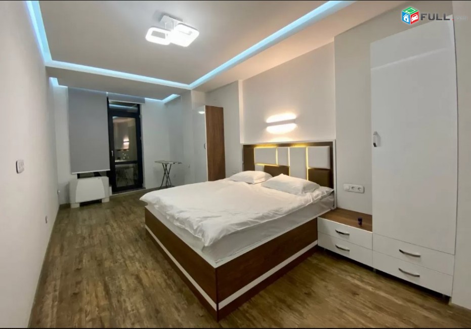LA02996 Վարձով 2 սենյականոց բնակարան Սայաթ Նովա , նորակառույց շենք 