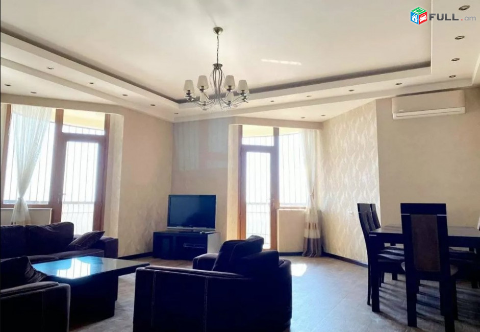 LA02897 Վարձով 3 սենյականոց բնակարան Լեռ Կամսար ,Ամերիկյան համալսարանի մոտ