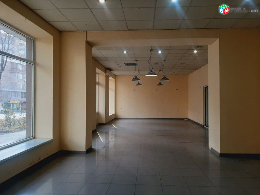 LA03195  Վարձով 120 քմ. գրասենյակային տարածք Հրաչյա Քոչար , 1 ին գիծ