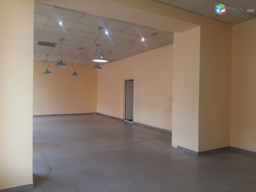 LA03195  Վարձով 120 քմ. գրասենյակային տարածք Հրաչյա Քոչար , 1 ին գիծ