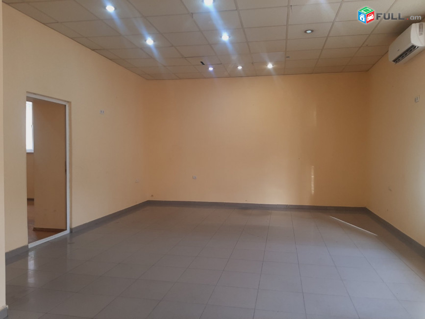 LA03195  Վարձով 120 քմ. գրասենյակային տարածք Հրաչյա Քոչար , 1 ին գիծ