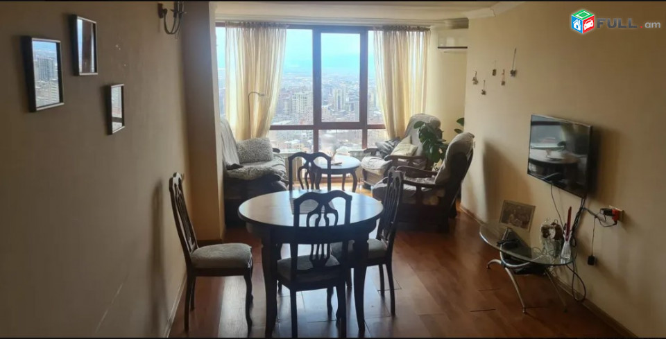 LA03661 Վարձով 3 սենյականոց բնակարան Անտառային , նորակառույց շենք