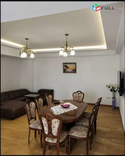 LA04038 Վարձով 3 սենյականոց բնակարան Անտառային , նորակառույց շենք