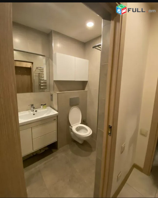 LA04993  Վարձով 1 սենյականոց բնակարան Կողբացի , նորակառույց շենք  