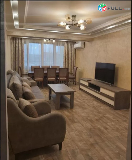 LA05082 Վարձով 4 սենյականոց բնակարան Մամիկոնյանց փողոցում 