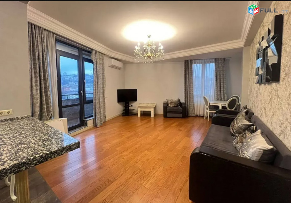 LA05992  Վարձով 3 սենյականոց բնակարան Սայաթ Նովա , նորակառույց