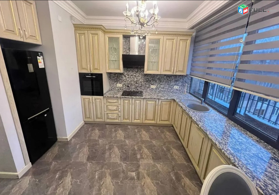 LA05992  Վարձով 3 սենյականոց բնակարան Սայաթ Նովա , նորակառույց