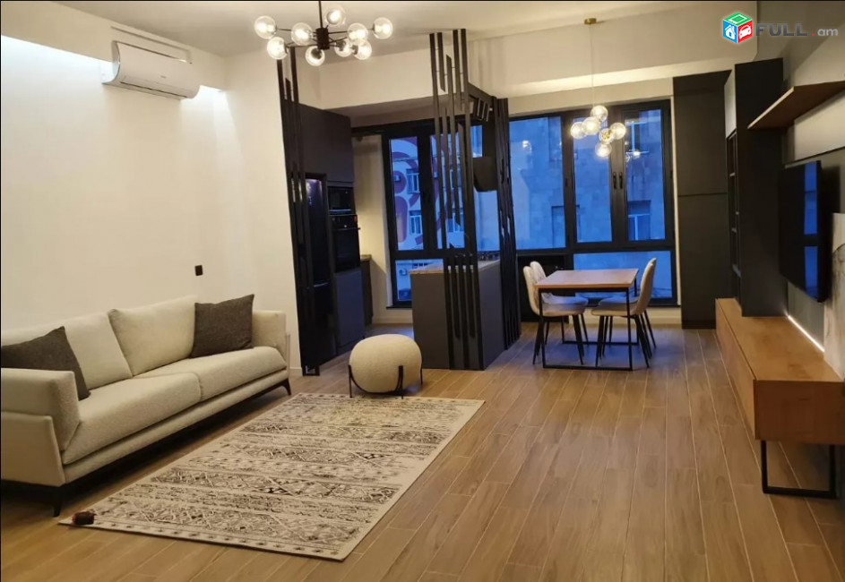 LA06940 Վարձով 3 սենյականոց բնակարան Սայաթ Նովա , նորակառույց շենք