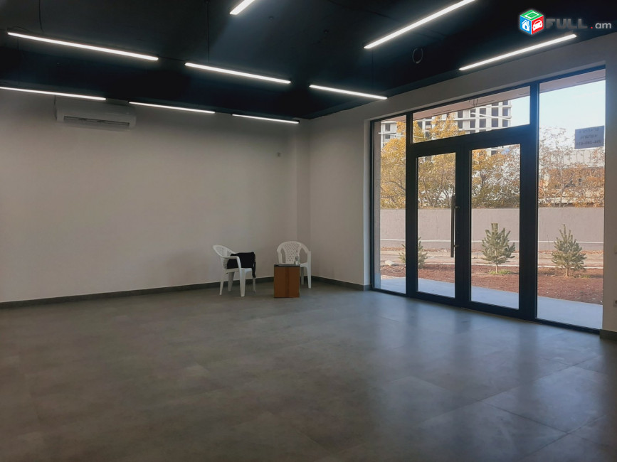 LA06946 Վարձով 77 քմ . տարածք Արղության փողոց , նորակառույց շենքի տակ