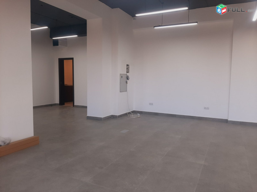 LA06946 Վարձով 77 քմ . տարածք Արղության փողոց , նորակառույց շենքի տակ