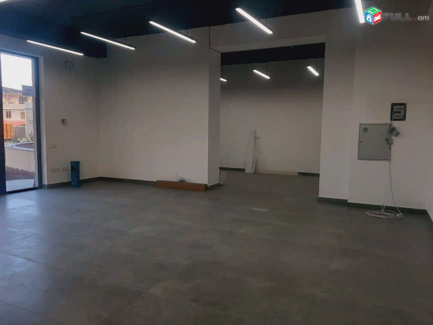 LA06946 Վարձով 77 քմ . տարածք Արղության փողոց , նորակառույց շենքի տակ