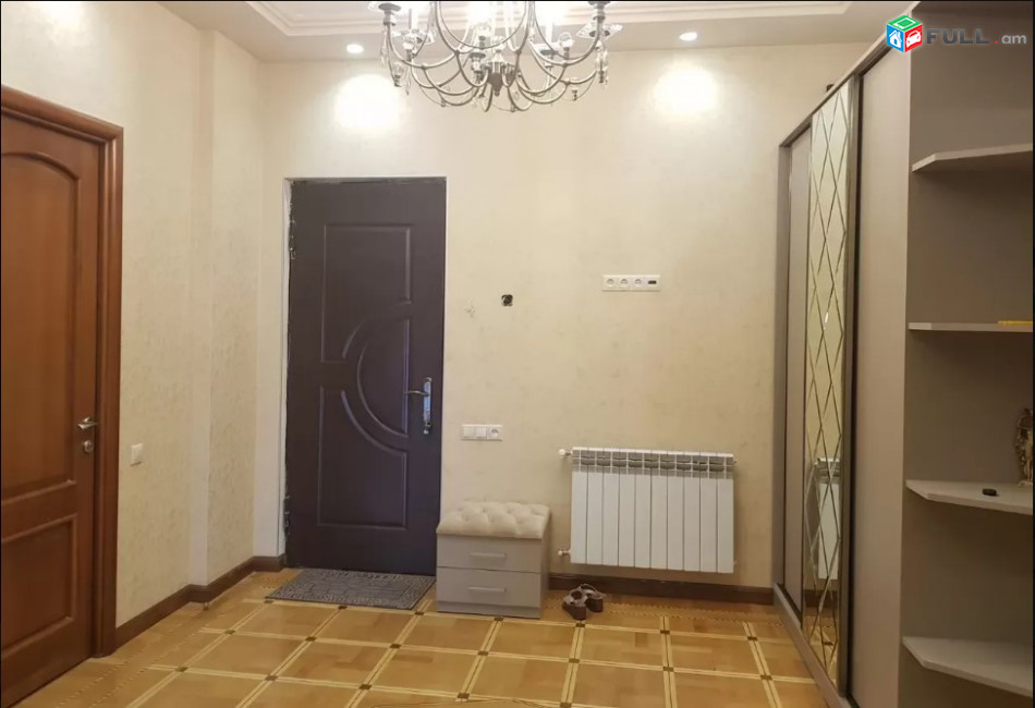 LA07051 Վարձով 3 սենյականոց բնակարան Նաիրի Զարյան , նորակառույց շենք