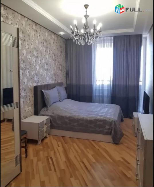 LA07051 Վարձով 3 սենյականոց բնակարան Նաիրի Զարյան , նորակառույց շենք