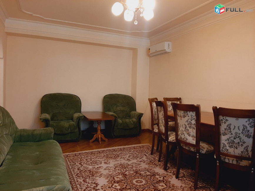  LA02353 Վարձով 3 սենյականոց բնակարան Մամիկոնյանց փողոցում