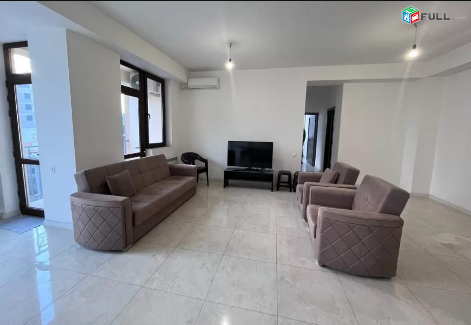 LA07540 Վարձով 3 սենյականոց բնակարան  Անտառային , Սարալանջ նորակառույց շենք