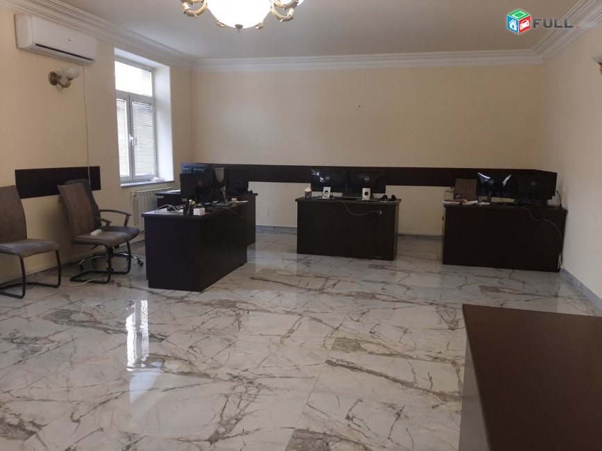 LA07595  Վարձով 4 սենյականոց գրասենյակային տարածք Կոմիտասի պողոտա , առաջին գիծ