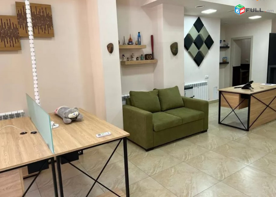 LA07728 Վարձով 90 քմ գրասենյակային տարածք Վաղարշյան փողոց  , նորակառույց շենք