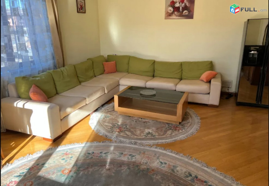 LA07875 Վարձով 2 սենյականոց բնակարան Վարդանանց փողոց , նորակառույց շենք 