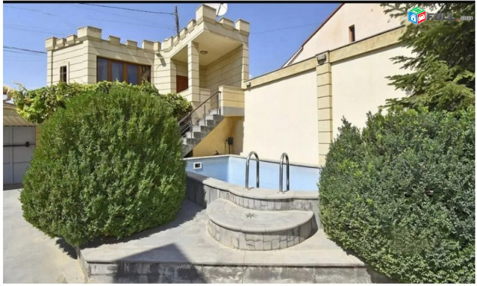LA08071 Վարձով  2 հարկանի 7 սենյականոց առանձնատուն Արմենակ Արմենակյան փողոցում