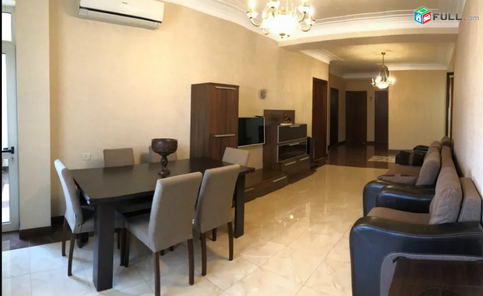 LA08177 Վարձով 3 սենյականոց բնակարան  Բյուզանդի փողոց , նորակառույց շենք