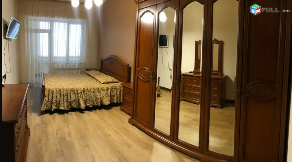 LA08177 Վարձով 3 սենյականոց բնակարան  Բյուզանդի փողոց , նորակառույց շենք