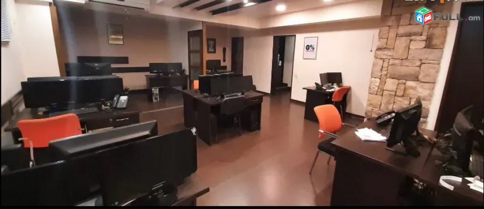 LA09174 Վարձով 174 քմ . Գրասենյակային տարածք  Հանրապետության փողոց, կենտրոնում