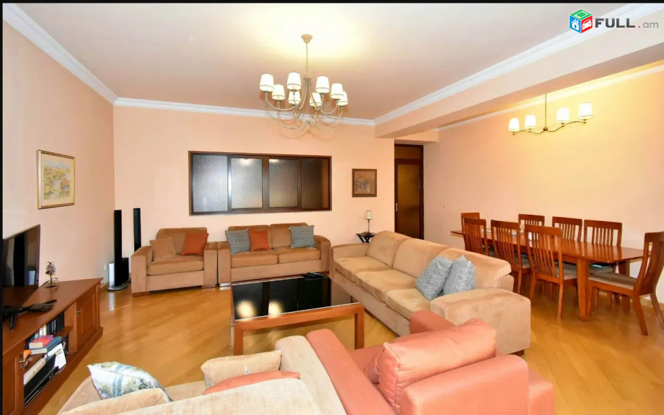 LA09209 Վարձով  4 սենյականոց բնակարան Բյուզանդի փողոց,  նորակառույց շենքում