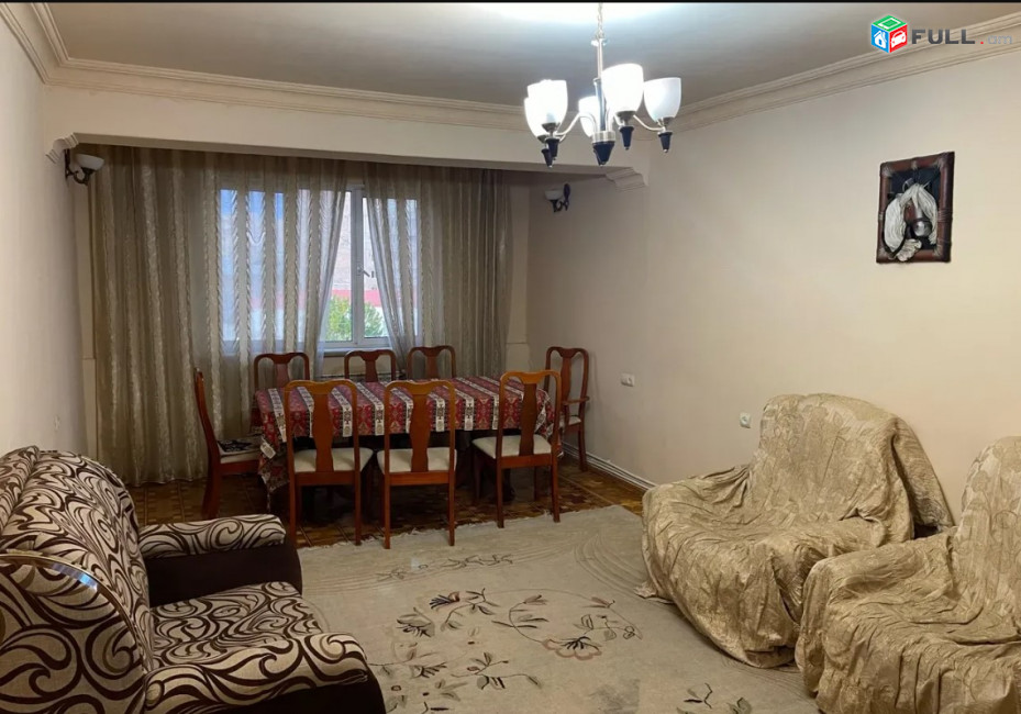 LA09389 Վարձով 3 սենյականոց բնակարան Մանթաշյանի փողոցում