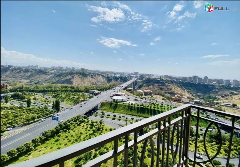LA09567 Վարձով 3 սենյականոց բնակարան  Սասնա Ծռերի փողոց,  նորակառույց շենքում