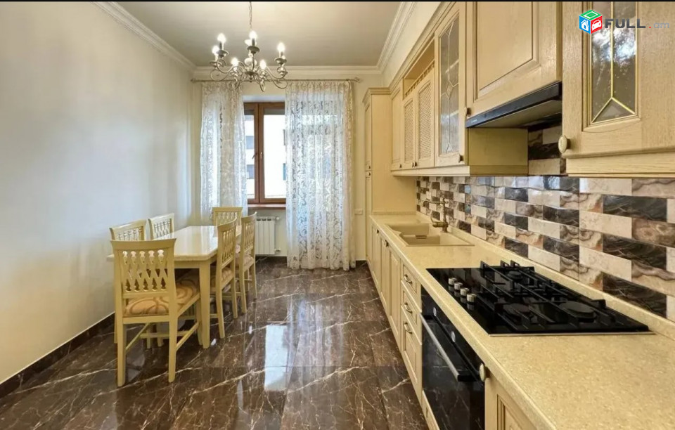 LA09975  Վարձով 3 սենյականոց բնակարան Արգիշտի փողոց , նորակառույց շենքում