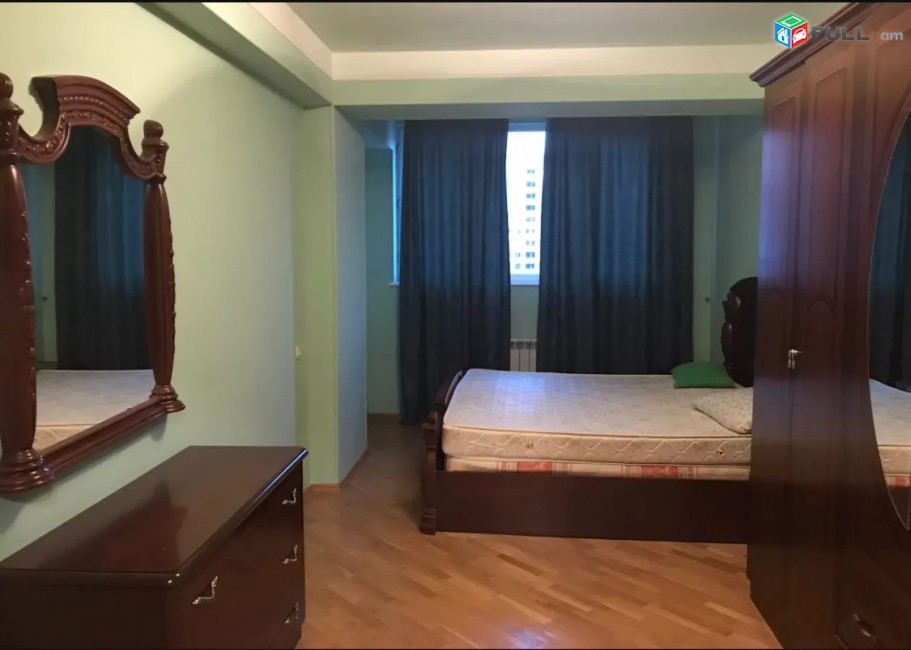 LA10497 Վարձով 3 սենյականոց բնակարան Մամիկոնյանց փողոց ,  նորակառույց շենքում 