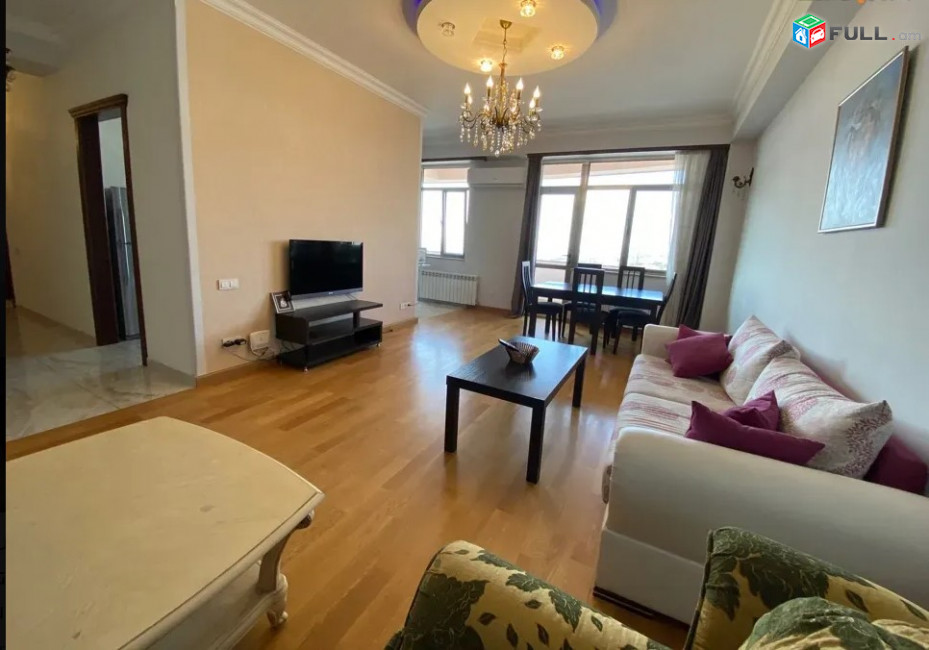 LA10538 Վարձով 3 սենյականոց բնակարան նորակառույց շենքում, Ծիծեռնակաբերդի խճուղի