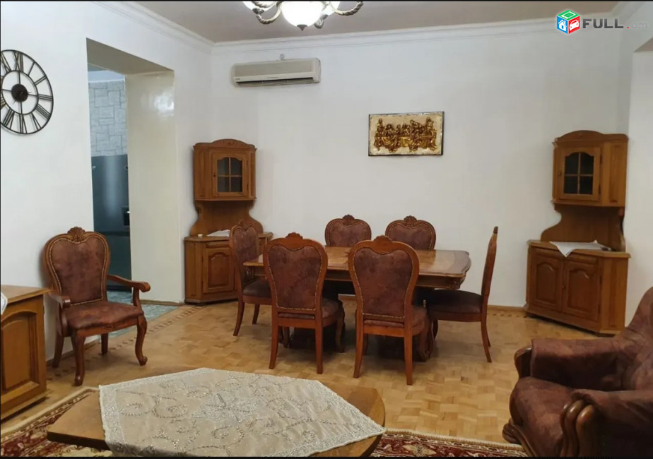 LA10543 Վարձով 3 սենյականոց բնակարան Կիևյան փողոցում