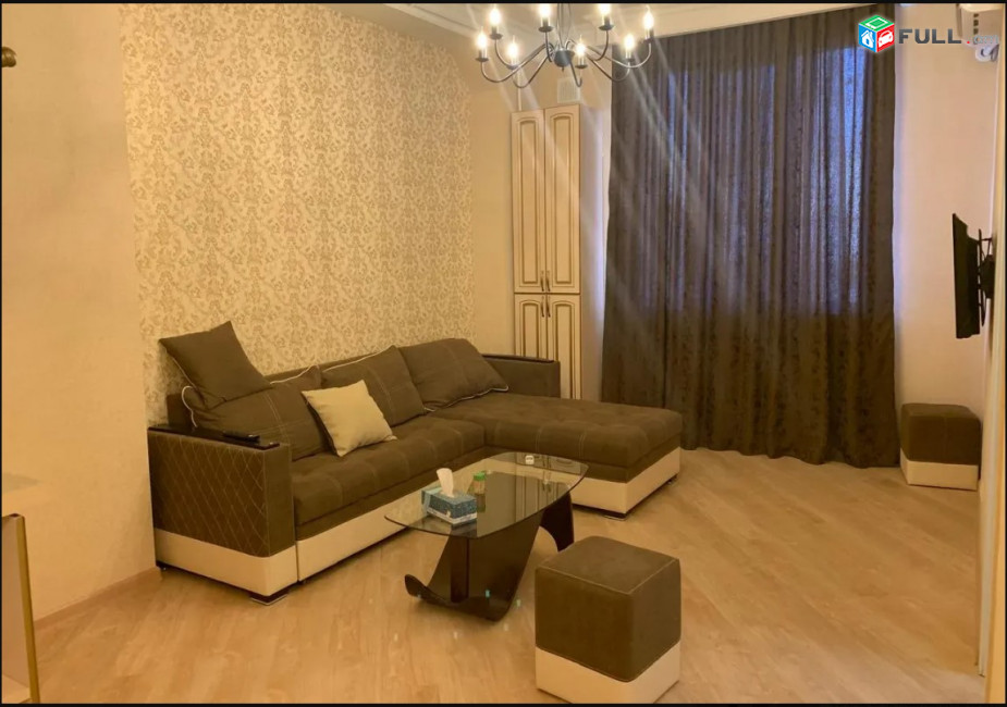LA10938 Վարձով  2 սենյականոց բնակարան Ֆուչիկի փողոցում ,  նորակառույց շենքում