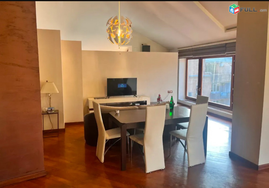 LA11362 Վարձով  3 սենյականոց բնակարան  Պուշկին  փողոց ,Հյուսիսային պողոտա ,  նորակառույց շենքում