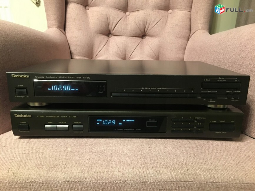 Pntrumem technics firmaji tunner fm, minidisk kardacox deka 