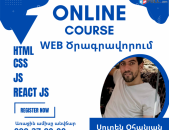 WEB ԾՐԱԳՐԱՎՈՐՄԱՆ ՕՆԼԱՅՆ ԽՈՐԱՑՎԱԾ, դասընթացներ։        