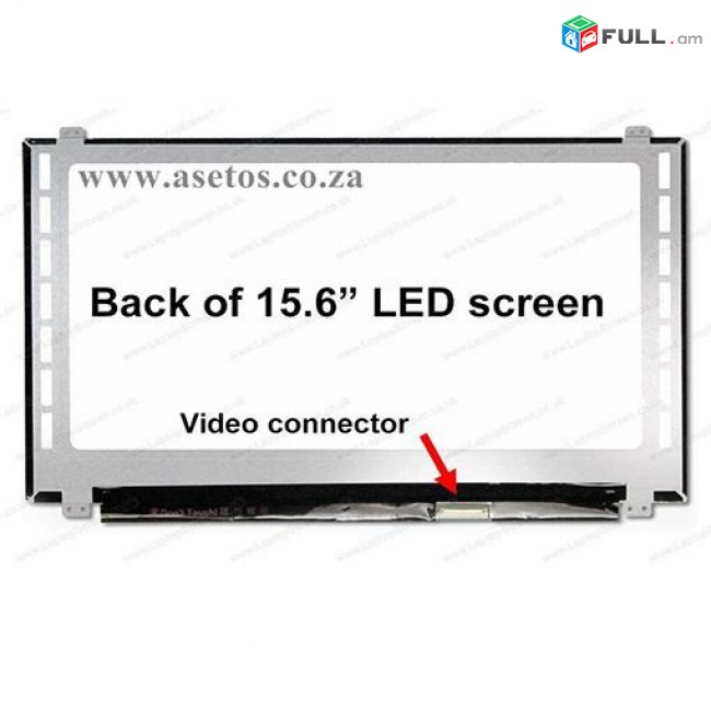 Display 15.6 led slim 40 pin + անվճար փոխարինում